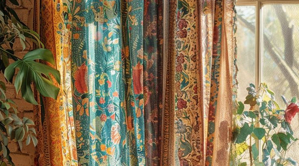 Vintage Silk Sari Curtains: The Boho Home Upgrade You Didn't Know You Needed