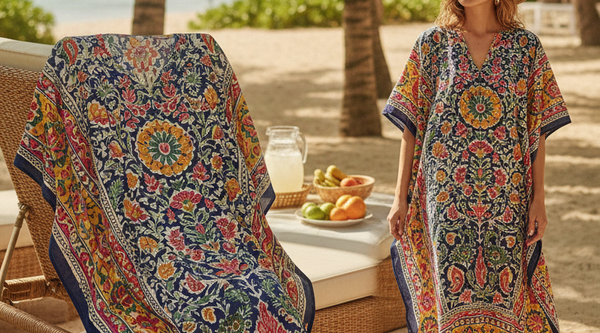 How to Style a Hand Block Printed Kaftan: 5 Effortless Looks