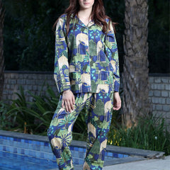 New Pure Cotton Pajama Set - Soft Indian Cotton Nightwear | Bridesmaid PJ's & Night Suit Gift