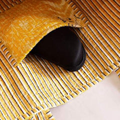 Quilted Cotton Handprinted Reversible Large Pink Animal Printed Tote Bag Eco friendly Sustainable Sturdy Grocery Shopping Handmade Art Boho