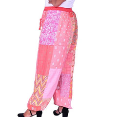 Handmade Patch Work Harem Pant. Boho Hippie Harem Trouser Pant, Bohemian Yoga Pant, Unisex Size Harem Pant, One Size Trouser pant - 1