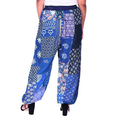 Handmade Patch Work Harem Pant. Boho Hippie Harem Trouser Pant, Bohemian Yoga Pant, Unisex Size Harem Pant, One Size Trouser pant - 5