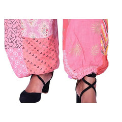 Handmade Patch Work Harem Pant. Boho Hippie Harem Trouser Pant, Bohemian Yoga Pant, Unisex Size Harem Pant, One Size Trouser pant - 1