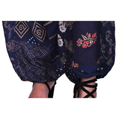 Handmade Patch Work Harem Pant. Boho Hippie Harem Trouser Pant, Bohemian Yoga Pant, Unisex Size Harem Pant, One Size Trouser pant - 2