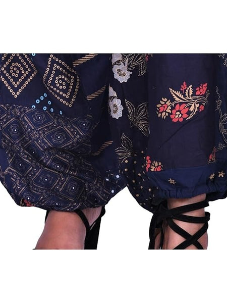 Handmade Patch Work Harem Pant. Boho Hippie Harem Trouser Pant, Bohemian Yoga Pant, Unisex Size Harem Pant, One Size Trouser pant - 2