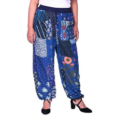 Handmade Patch Work Harem Pant. Boho Hippie Harem Trouser Pant, Bohemian Yoga Pant, Unisex Size Harem Pant, One Size Trouser pant - 5