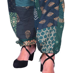 Handmade Patch Work Harem Pant. Boho Hippie Harem Trouser Pant, Bohemian Yoga Pant, Unisex Size Harem Pant, One Size Trouser pant - 3