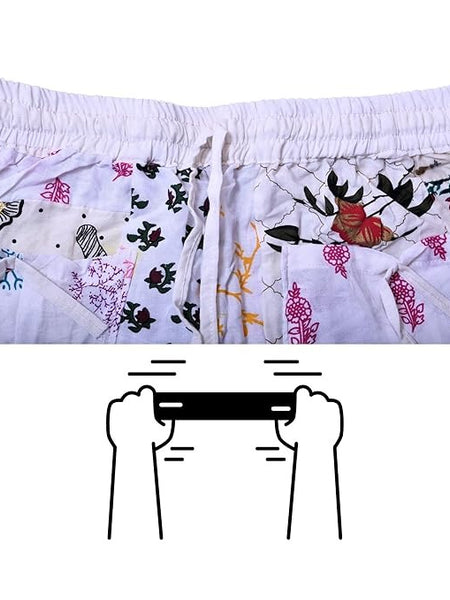 Handmade Patch Work Harem Pant. Boho Hippie Harem Trouser Pant, Bohemian Yoga Pant, Unisex Size Harem Pant, One Size Trouser pant - 4