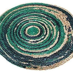 Natural Handcrafted Braided Jute Rug Rustic, Durable & Anti-Skid Carpet for Home Decor by The Home Talk - 3
