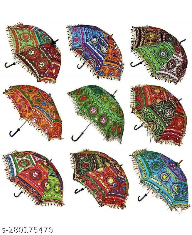 Rajasthani Decorative Umbrellas & Wedding Decor Traditional & Festive Function Items - 1