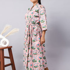 100% Cotton Kimono Robes | Pure Block Print Cotton Kimonos, Festival Clothing, Oriental Kaftans & Women's Robes