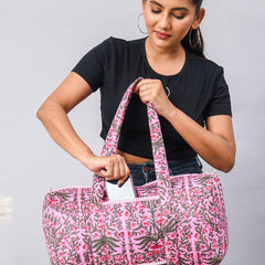 Handmade Patchwork Tote Bag, Indian Making Quilted Tote Bags, Eco Friendly Boho Shopper Bags, Vintage Shoulder Bag, Women's Carry Bag - 8