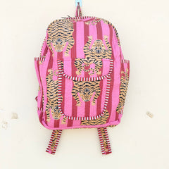 Cotton Quilt Patchwork Backpack Cotton Indian Laptop Bag Hand Bohemian Hippie Tote Backpack cotton patch work tote bag reversible bag - 14