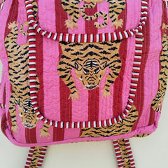 Cotton Quilt Patchwork Backpack Cotton Indian Laptop Bag Hand Bohemian Hippie Tote Backpack cotton patch work tote bag reversible bag - 14