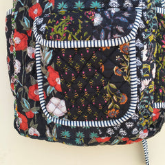 Cotton Quilt Patchwork Backpack Cotton Indian Laptop Bag Hand Bohemian Hippie Tote Backpack cotton patch work tote bag reversible bag - 9