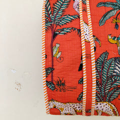 Cotton Quilt Patchwork Backpack Cotton Indian Laptop Bag Hand Bohemian Hippie Tote Backpack cotton patch work tote bag reversible bag - 1