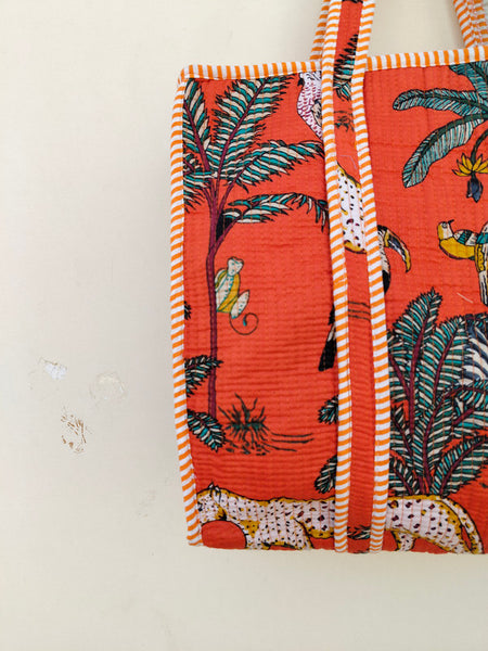 Cotton Quilt Patchwork Backpack Cotton Indian Laptop Bag Hand Bohemian Hippie Tote Backpack cotton patch work tote bag reversible bag - 1