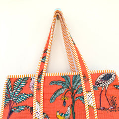 Cotton Quilt Patchwork Backpack Cotton Indian Laptop Bag Hand Bohemian Hippie Tote Backpack cotton patch work tote bag reversible bag - 1