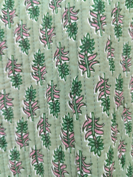 Cotton Handcrafted Kantha Quilted Reversible Patchwork Jacket Handmade Cotton Coat - 2