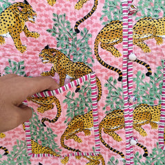 Cotton Handcrafted Kantha Quilted Reversible Patchwork Jacket Handmade Cotton Coat - 3