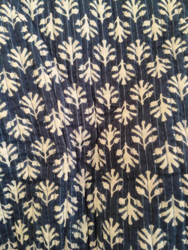 Cotton Handcrafted Kantha Quilted Reversible Patchwork Jacket Handmade Cotton Coat - 4