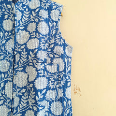 Cotton Handcrafted Kantha Quilted Reversible Patchwork Jacket Handmade Cotton Coat - 6