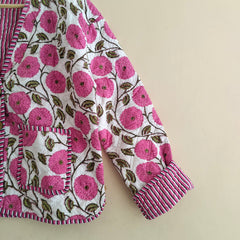 Cotton Handcrafted Kantha Quilted Reversible Patchwork Jacket Handmade Cotton Coat - 7