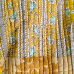 Cotton Handcrafted Kantha Quilted Reversible Patchwork Jacket Handmade Cotton Coat - 10