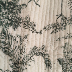 Cotton Handcrafted Kantha Quilted Reversible Patchwork Jacket Handmade Cotton Coat - 8