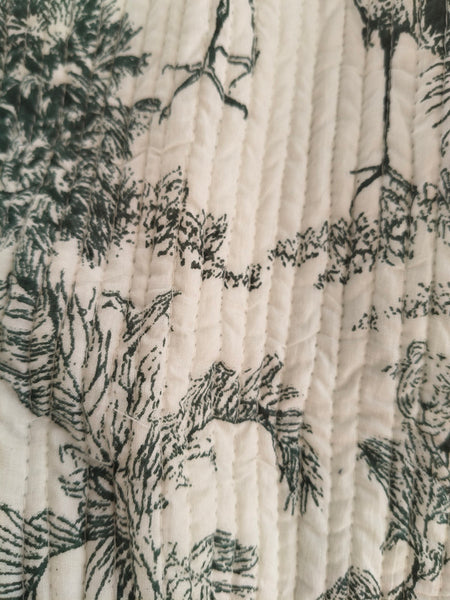 Cotton Handcrafted Kantha Quilted Reversible Patchwork Jacket Handmade Cotton Coat - 8