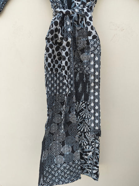 Beautiful Shade Patchwork Handmade Silk Kantha Kimono,Bath Robe,Indian Kantha,Traditional Robe,Bridemade,Longewear/Gift someone Special - 9