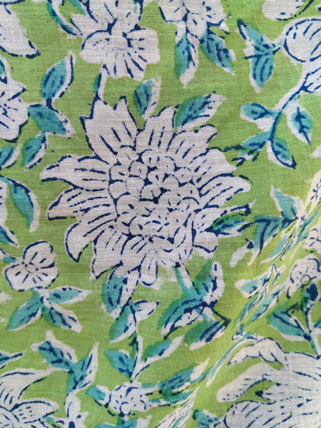 Hand Block Printed Cotton Sarongs & Scarves - Lightweight Summer Dupattas & Beachwear Gifts for Her - 4