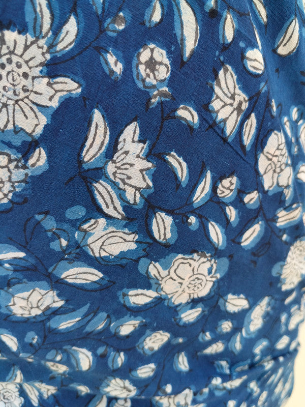 Hand Block Printed Cotton Sarongs & Scarves - Lightweight Summer Dupattas & Beachwear Gifts for Her - 8