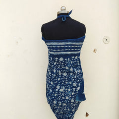 Hand Block Printed Cotton Sarongs & Scarves - Lightweight Summer Dupattas & Beachwear Gifts for Her - 8