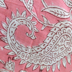 Hand Block Printed Cotton Sarongs & Scarves - Lightweight Summer Dupattas & Beachwear Gifts for Her - 10