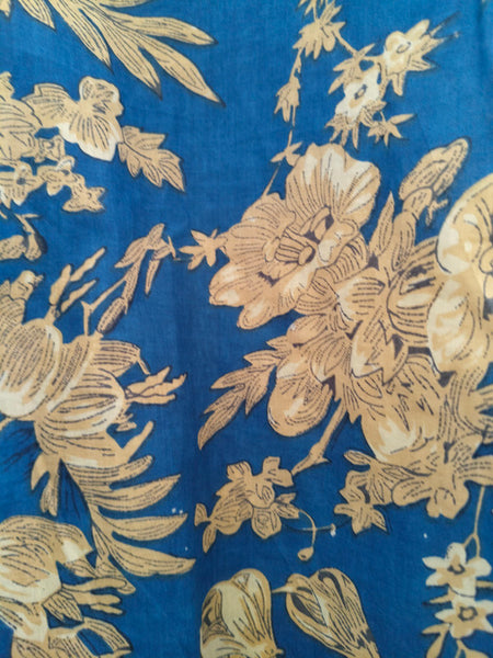 Pajamas Set, Soft Cotton Night Suit, Floral Print Pajamas, Pure Cotton Pj's, Indian Cotton,Night Wear, Gift for her, Bridesmaid Pj sets - 1