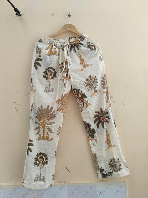 Pajamas Set, Soft Cotton Night Suit, Floral Print Pajamas, Pure Cotton Pj's, Indian Cotton,Night Wear, Gift for her, Bridesmaid Pj sets - 2