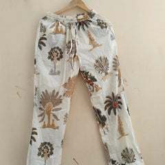 Pajamas Set, Soft Cotton Night Suit, Floral Print Pajamas, Pure Cotton Pj's, Indian Cotton,Night Wear, Gift for her, Bridesmaid Pj sets - 2