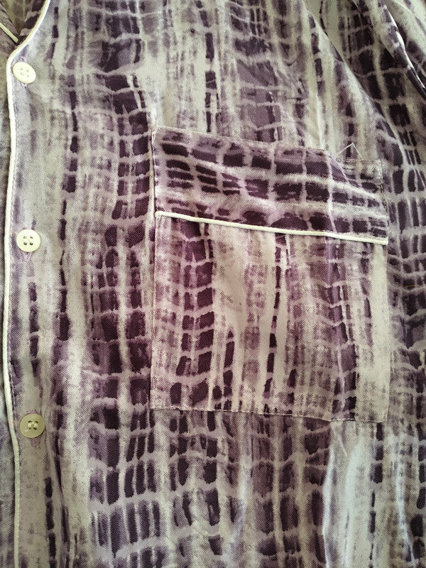 Pajamas Set, Soft Cotton Night Suit, Floral Print Pajamas, Pure Cotton Pj's, Indian Cotton,Night Wear, Gift for her, Bridesmaid Pj sets - 6