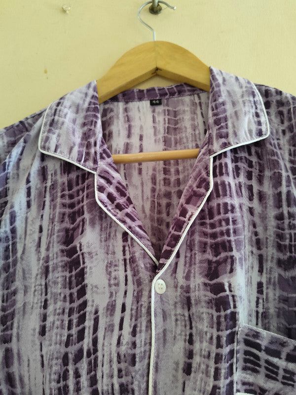 Pajamas Set, Soft Cotton Night Suit, Floral Print Pajamas, Pure Cotton Pj's, Indian Cotton,Night Wear, Gift for her, Bridesmaid Pj sets - 6