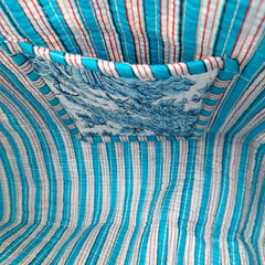 Cotton Quilted Overnight Bag | Cotton Travel Bag | Cotton Overnight Bag | Travel Bag | Weekender Bag | Travel Duffel Bag | Changing Bag