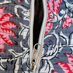 Women Shopping Bag, Cotton Quilted Tote Bag, Indian Handmade Bag, Party Bag, Large Market Bag, Shoulder Bag, Beach Bag, Eco Friendly Tote - 1