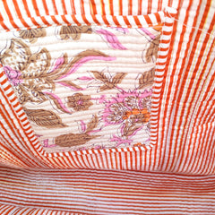 Women Shopping Bag, Cotton Quilted Tote Bag, Indian Handmade Bag, Party Bag, Large Market Bag, Shoulder Bag, Beach Bag, Eco Friendly Tote - 2