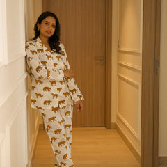 Indian Cotton Pj Set, Soft Pajama Set, Gift For Her, Lounge And Sleepwear, Bridesmaid Gift, Cotton Pajamas, Womens Clothing, Long Sleeve Pjs