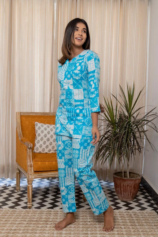Pure Cotton Pajama Set Soft Indian Nightwear Bridesmaid PJs & Thoughtful Gift Set