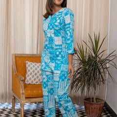 Pure Cotton Pajama Set Soft Indian Nightwear Bridesmaid PJs & Thoughtful Gift Set