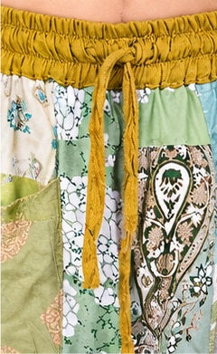 Handmade Rayon Harem Pants – Boho Patchwork Yoga Trousers with EveryDay - kraafty-com