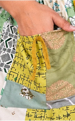 Handmade Rayon Harem Pants – Boho Patchwork Yoga Trousers with EveryDay - kraafty-com