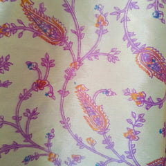 Indian Vintage Silk Crop Top, Silk Sari Crop Top, Bell Sleeves Crop Top, Front Tie Top, Women's Crop Top, Summer Wear Crop Top - 1