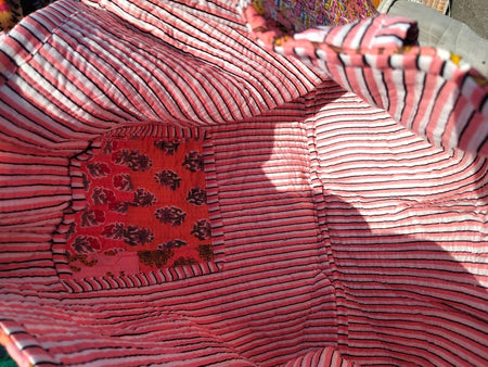 Handmade Patchwork Tote Bag, Indian Making Quilted Tote Bags, Eco Friendly Boho Shopper Bags, Vintage Shoulder Bag, Women's Carry Bag